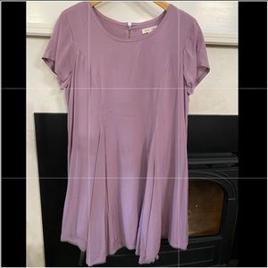 Urban Outfitters Lavender Color Short Sleeved Dress